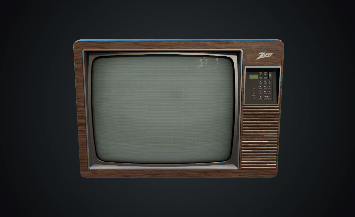 1980's Television Set